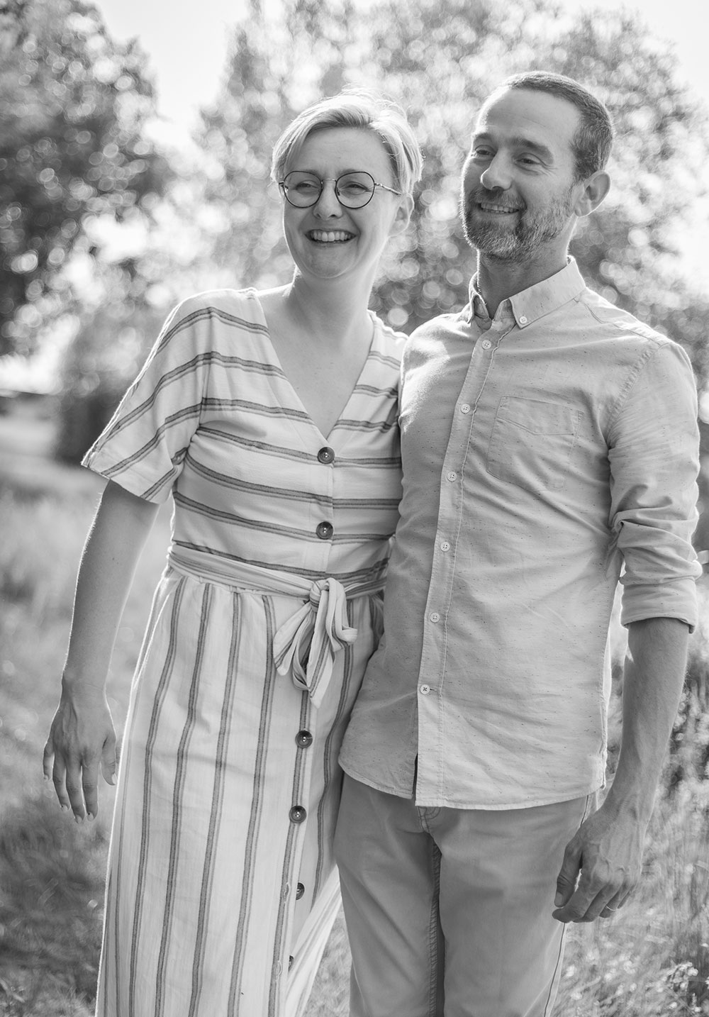 couple homme et femme qui rit lisa mazeau photographe professionnelle gironde