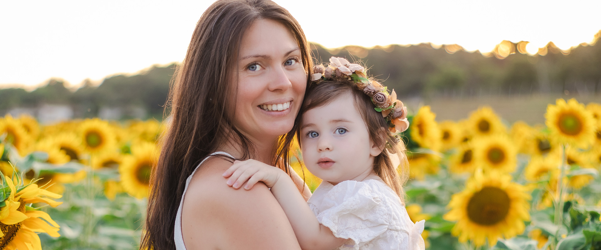 image slider famille mère et fille tournesol lisa mazeau photographe professionnelle gironde