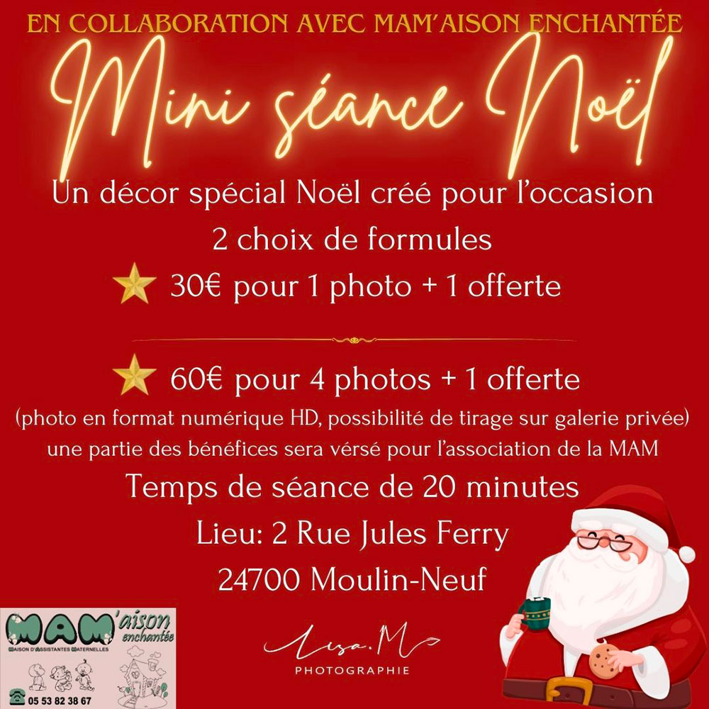 mini séance noel lisa mazeau photographe professionnelle gironde