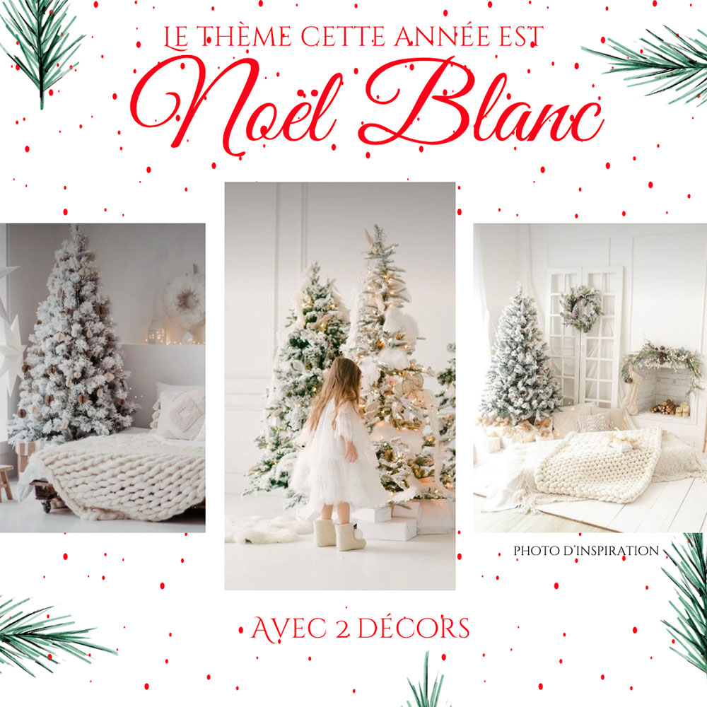 séance noel blanc lisa mazeau photographe professionnelle gironde